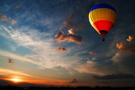 hot air ballooning in marrakesh