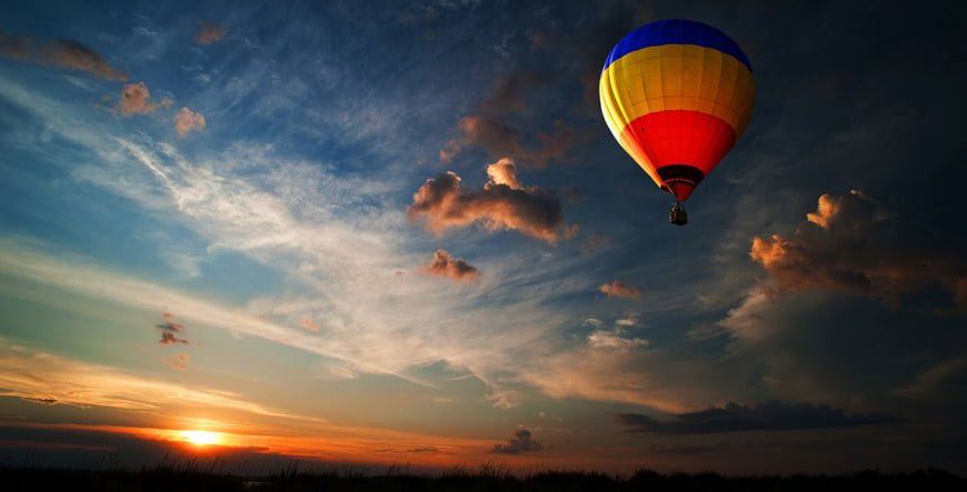 hot air ballooning in marrakesh