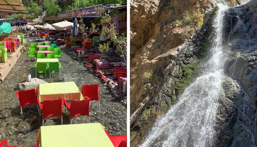 Experience the Marvels of Marrakech Waterfalls and the Majestic Atlas Mountains