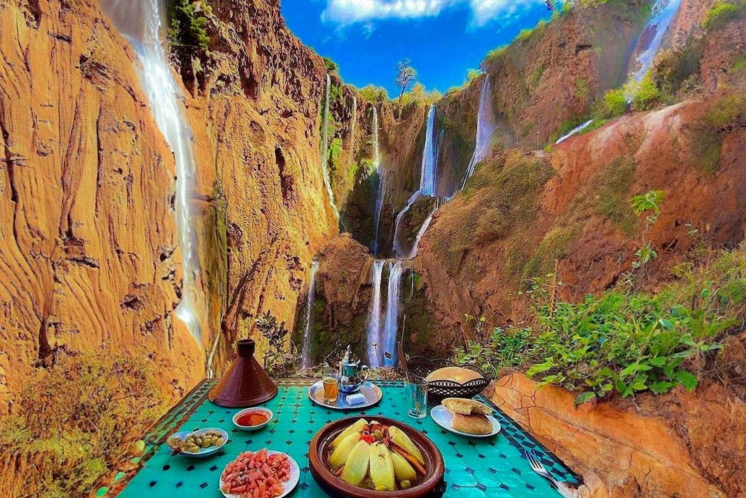 Explore the Majestic Waterfalls of Marrakech